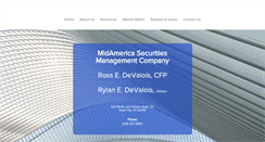 Desktop Screenshot of midamsecurities.com